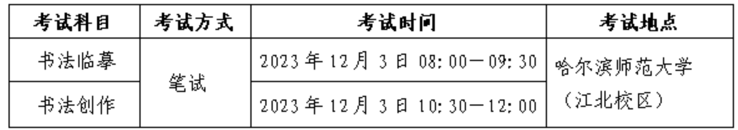 2025年黑龍江藝考時間具體是什么時候?