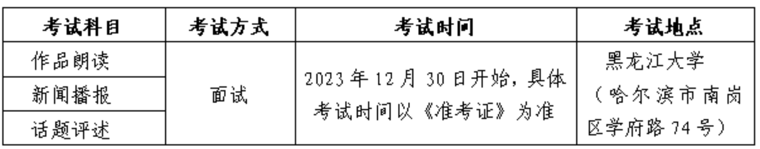 2025年黑龍江藝考時間具體是什么時候?