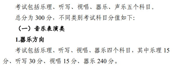 2024年北京藝術(shù)統(tǒng)考滿(mǎn)分是多少,北京藝考科目及分值