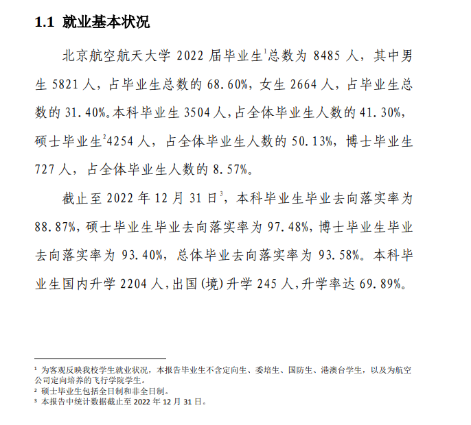 北京航空航天大學就業率怎么樣,就業前景好嗎?